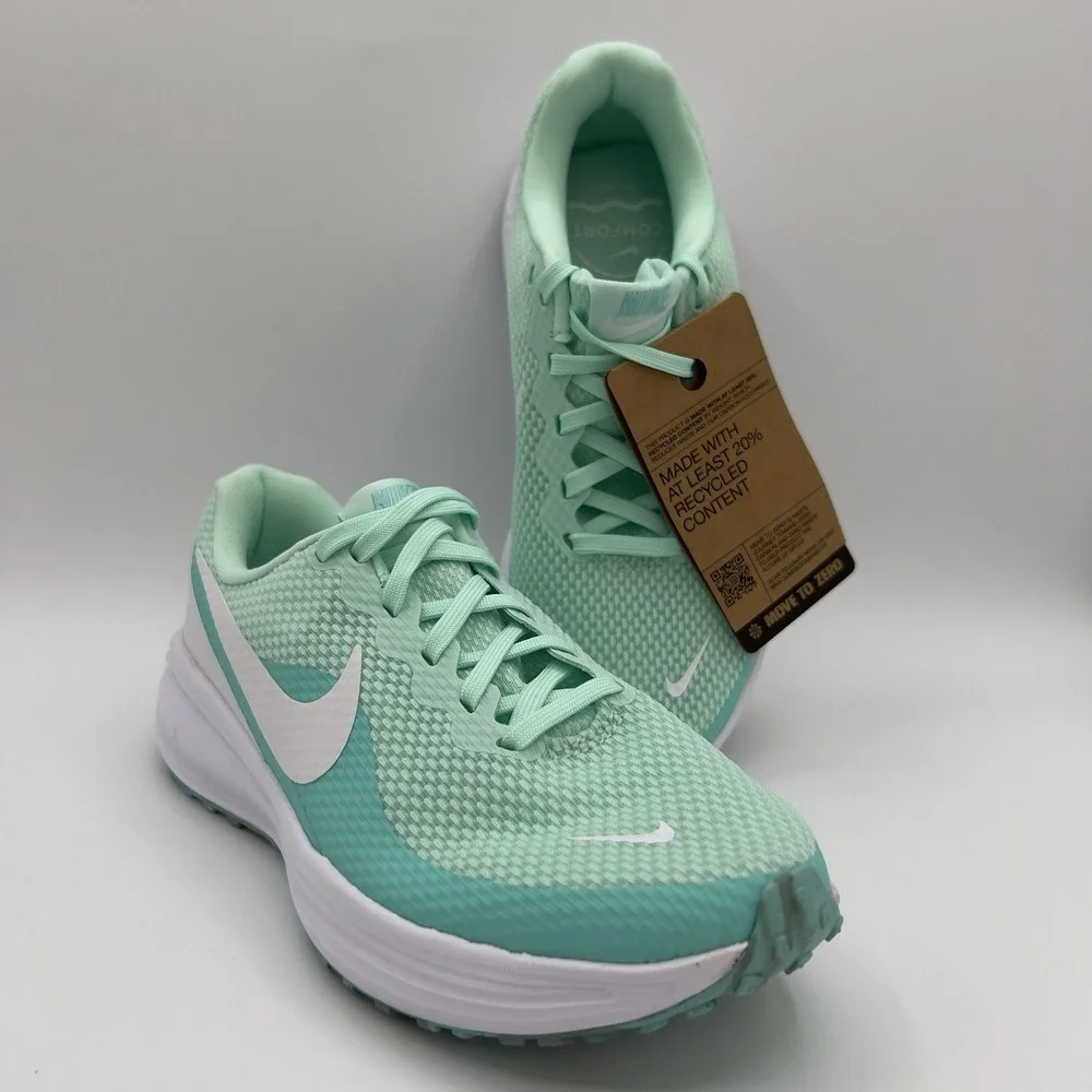 Nike Revolution 8 Women's Running Shoes Size 6 Mint Foam Turquoise HJ8485-300‎